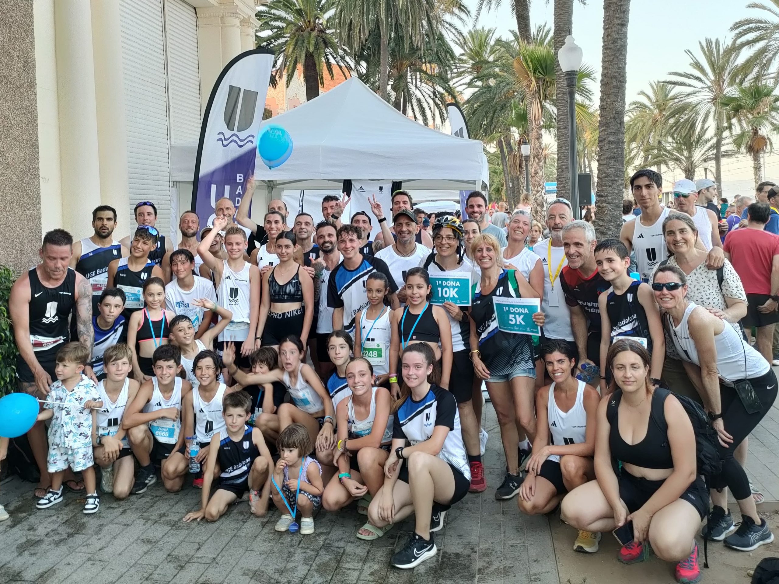 Gran participació de la UGE Badalona a la Cursa del Dimoni 2025