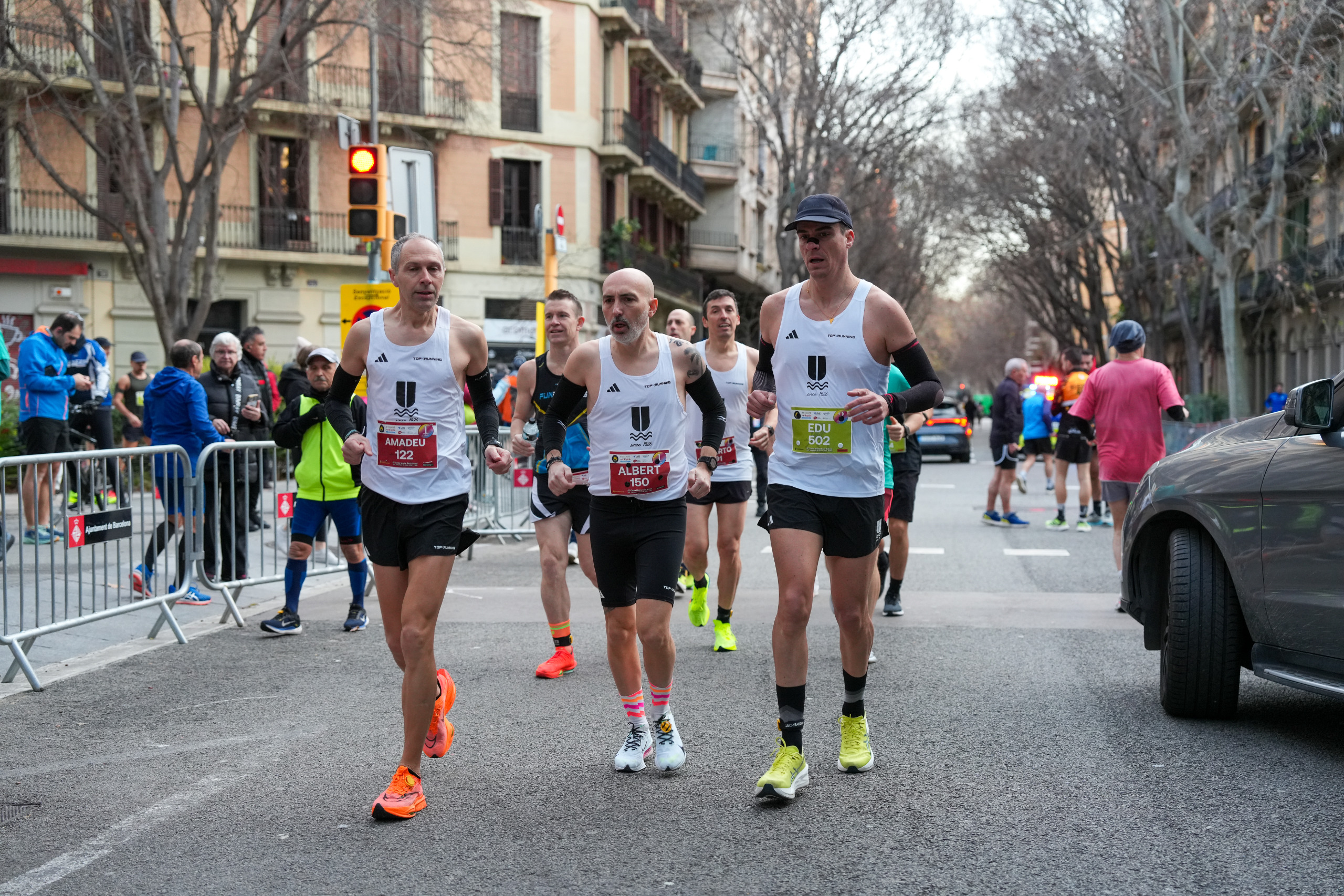 Gran participació de la UGE Badalona a la Cursa Moritz Sant Antoni